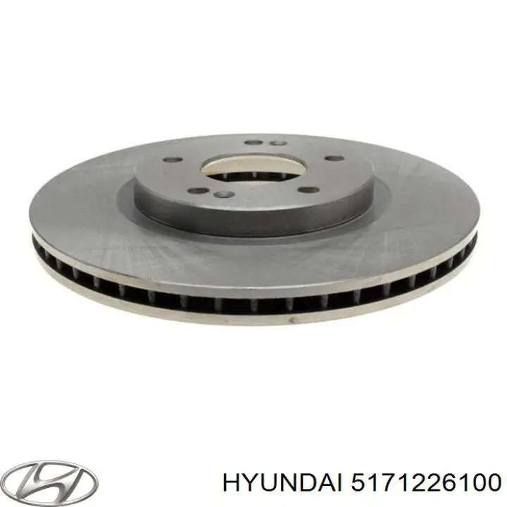 Disco do freio dianteiro Hyundai/Kia 5171226100 preço, a partir de 70,30 USD