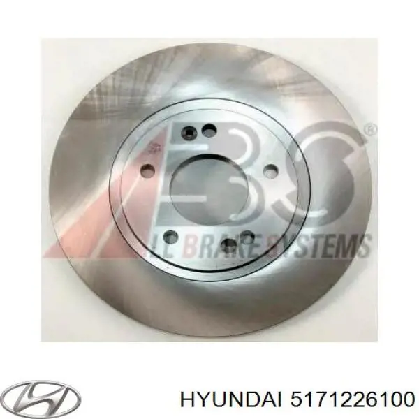 Compre 5171226100 Hyundai/Kia Disco do freio dianteiro