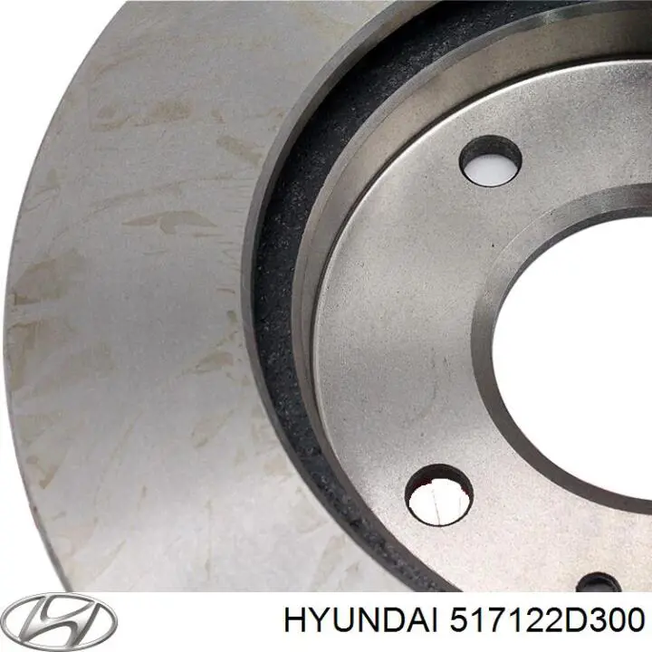 Disco do freio dianteiro Hyundai/Kia 517122D300 preço, a partir de 35,43 USD
