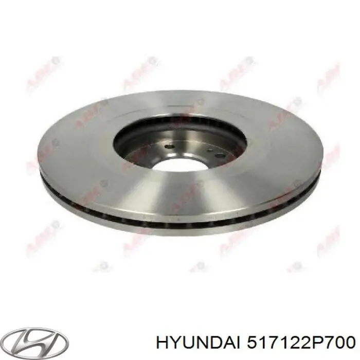 Compre 517122P700 Hyundai/Kia Disco do freio dianteiro