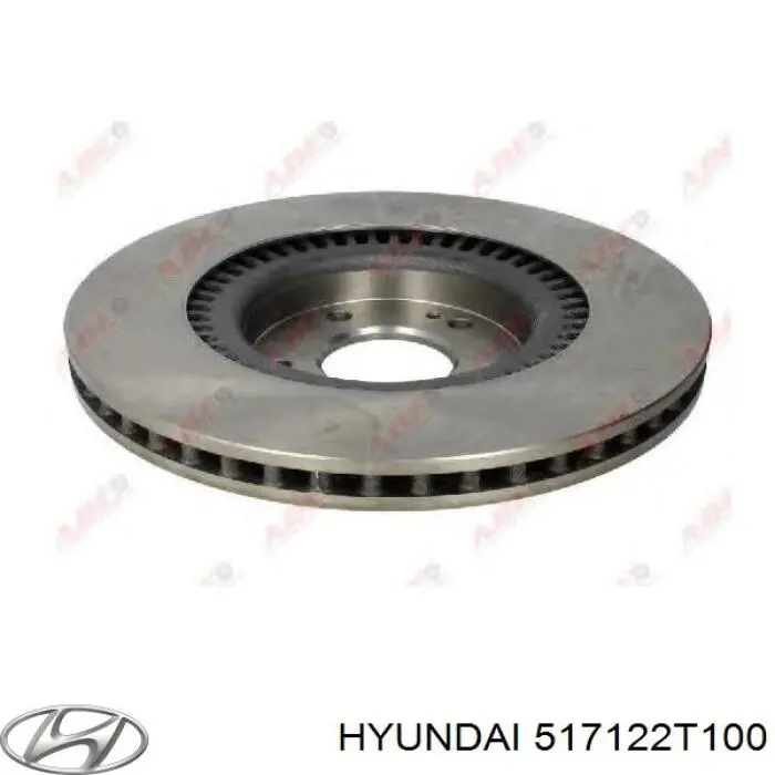 Compre 517122T100 Hyundai/Kia Disco do freio dianteiro
