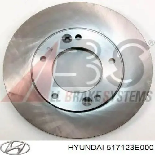 Compre 517123E000 Hyundai/Kia Disco do freio dianteiro