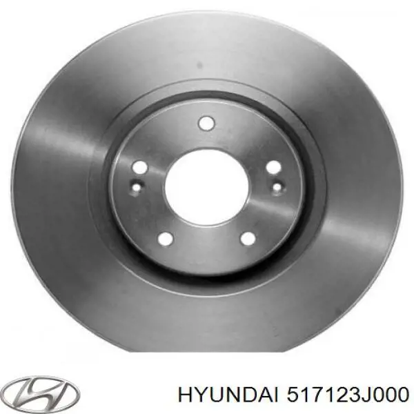 Disco do freio dianteiro Hyundai/Kia 517123J000 preço, a partir de 63,21 USD