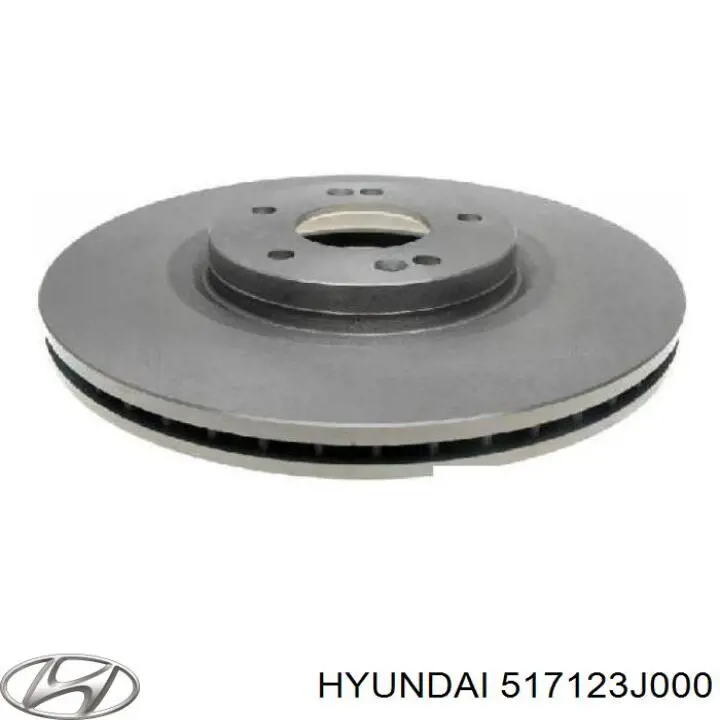 Compre 517123J000 Hyundai/Kia Disco do freio dianteiro