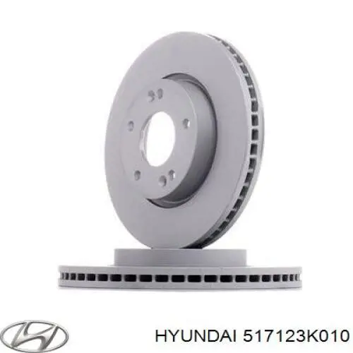 Disco do freio dianteiro Hyundai/Kia 517123K010 preço, a partir de 54,48 USD