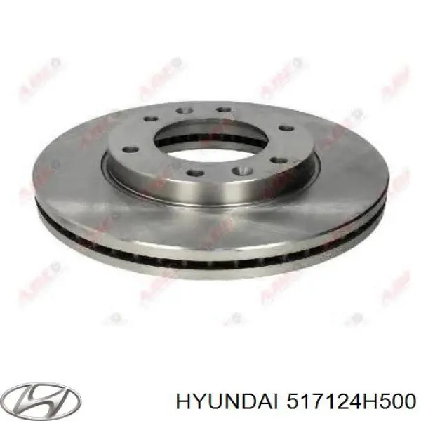 Disco do freio dianteiro Hyundai/Kia 517124H500 preço, a partir de 84,03 USD