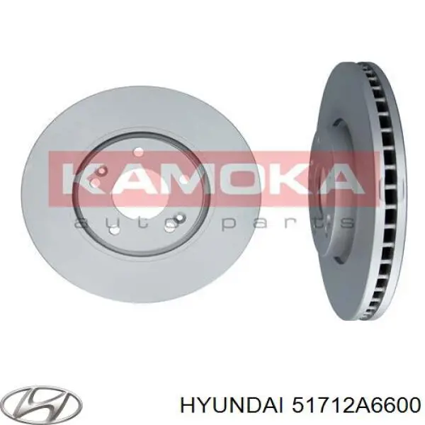 Disco do freio dianteiro Hyundai/Kia 51712A6600 preço, a partir de 56,15 USD