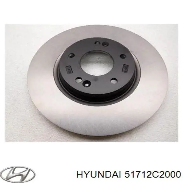 Disco do freio dianteiro Hyundai/Kia 51712C2000 preço, a partir de 47,67 USD