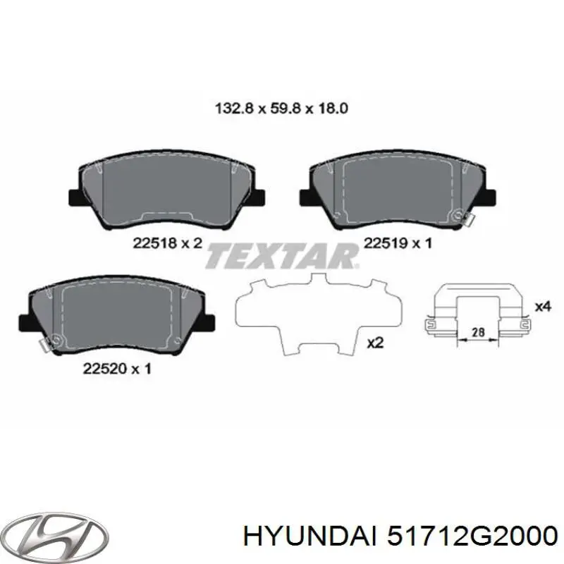Compre 51712G2000 Hyundai/Kia Disco do freio dianteiro
