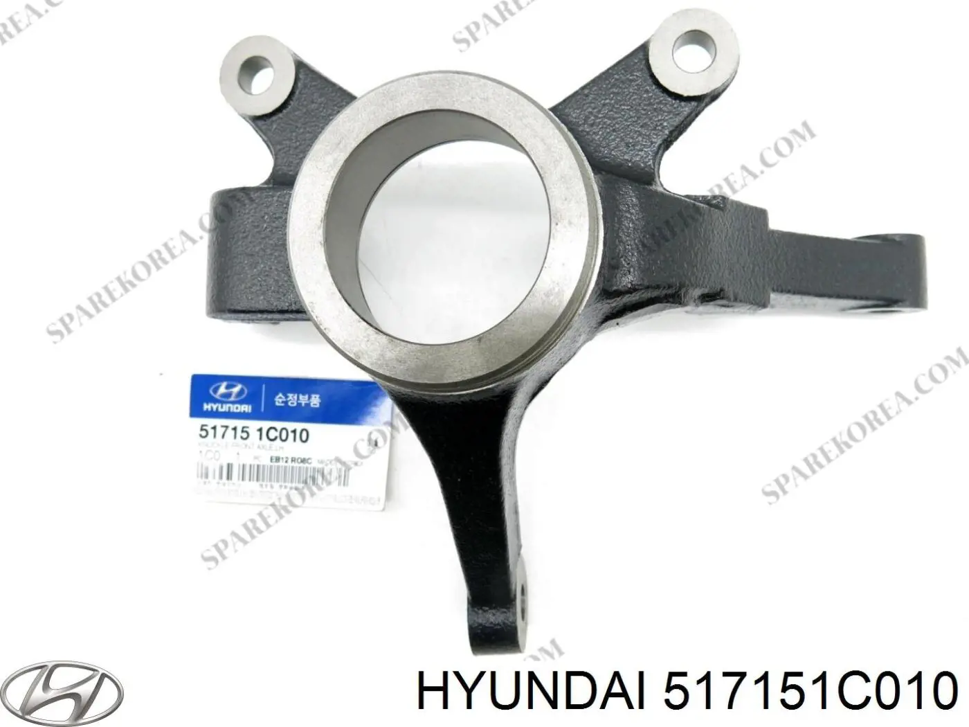 517151C010 Hyundai/Kia Pino moente (extremidade do eixo) dianteiro esquerdo