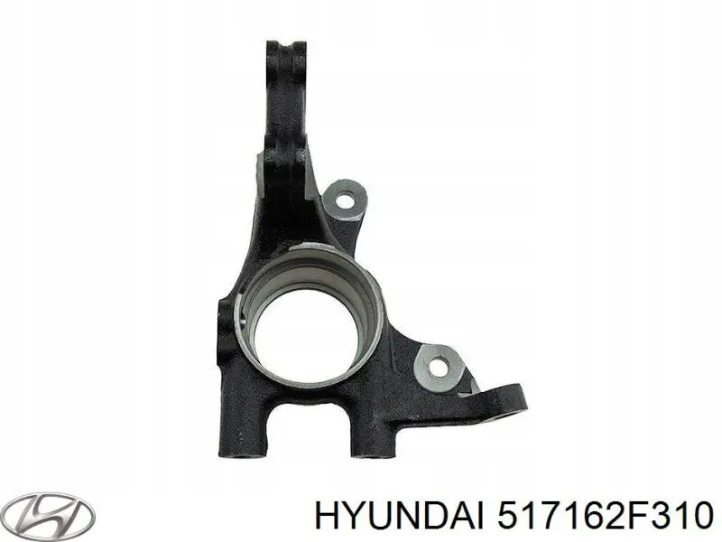 517162F310 Hyundai/Kia Pino moente (extremidade do eixo) dianteiro direito