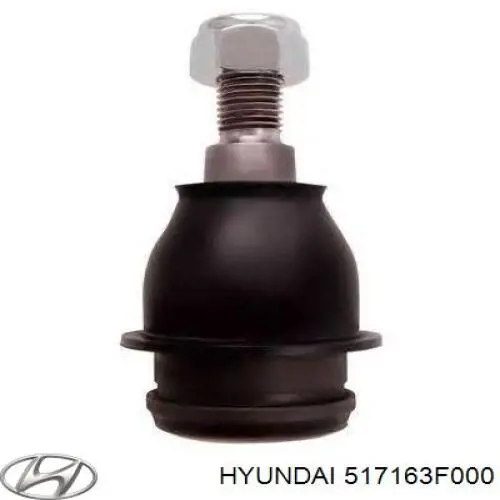 517163F000 Hyundai/Kia Pino moente (extremidade do eixo) dianteiro direito