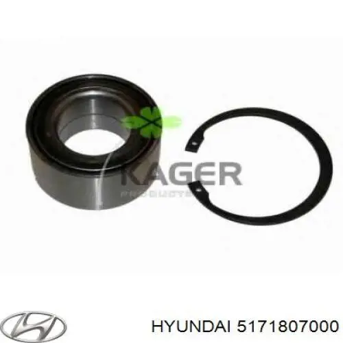 Anel de travagem de rolamento de cubo dianteiro Hyundai/Kia 5171807000 preço, a partir de 5,54 USD