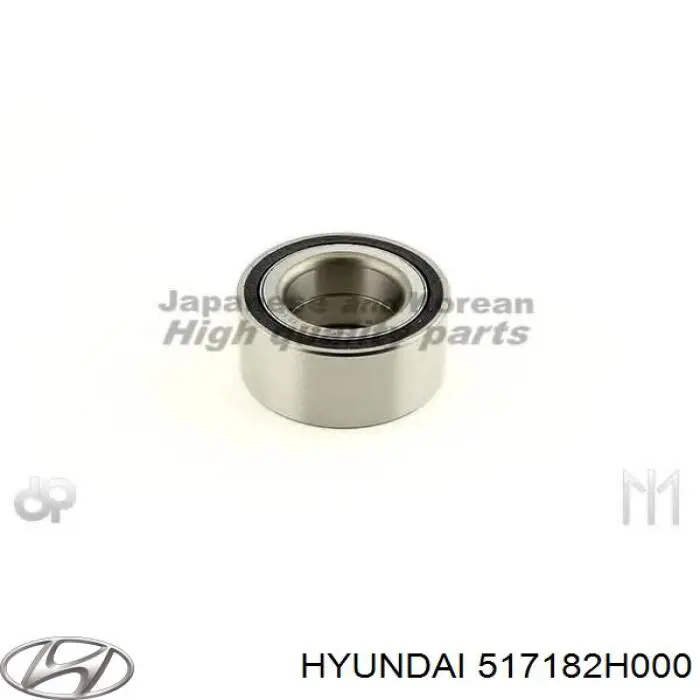 Rolamento de cubo dianteiro Hyundai/Kia 517182H000 preço, a partir de 20,52 USD