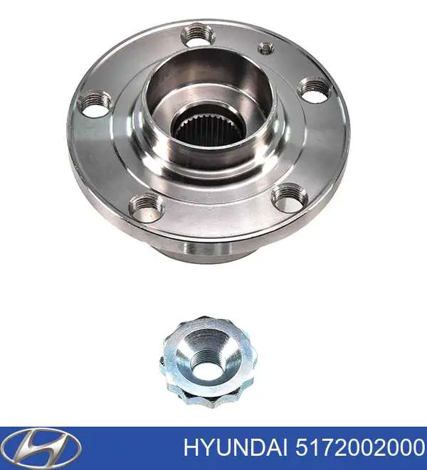 5172002000 Hyundai/Kia Rolamento de cubo dianteiro