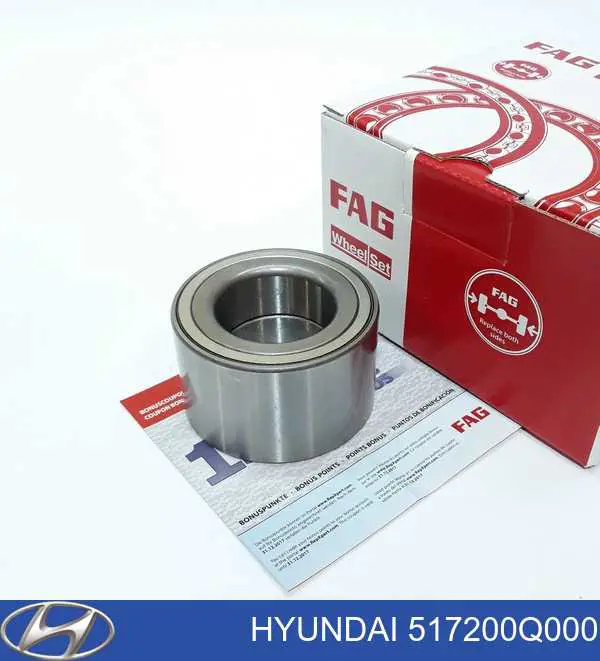 517200Q000 Hyundai/Kia Rolamento de cubo dianteiro