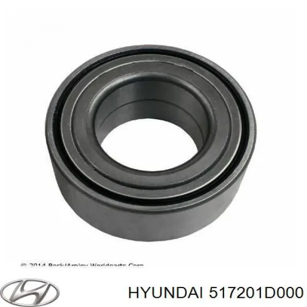 Rolamento de cubo dianteiro Hyundai/Kia 517201D000 preço, a partir de 35,53 USD