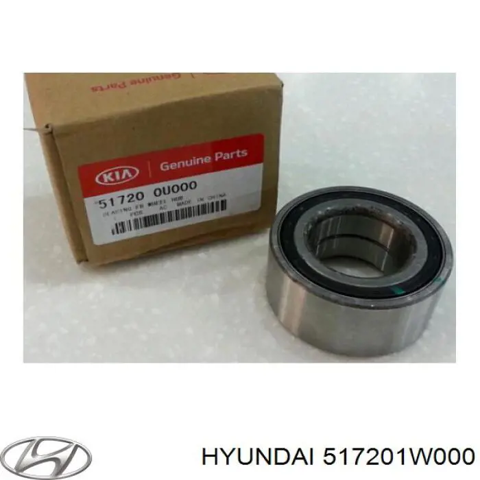 Compre 517201W000 Hyundai/Kia Rolamento de cubo dianteiro