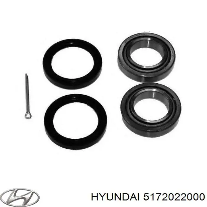 Rolamento de cubo dianteiro Hyundai/Kia 5172022000 preço, a partir de 27,13 USD