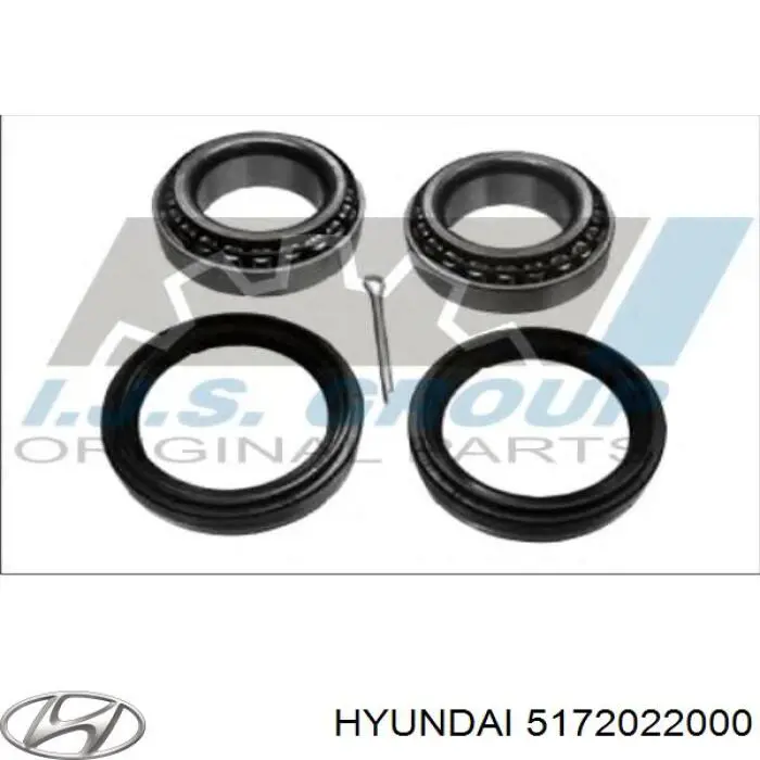 Compre 5172022000 Hyundai/Kia Rolamento de cubo dianteiro