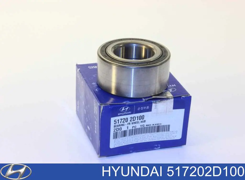 Rolamento de cubo dianteiro Hyundai/Kia 517202D100 preço, a partir de 40,36 USD