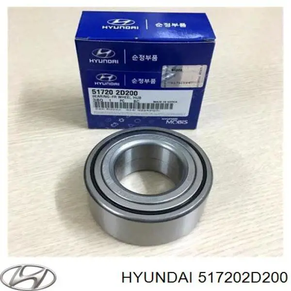 Rolamento de cubo dianteiro Hyundai/Kia 517202D200 preço, a partir de 36,24 USD