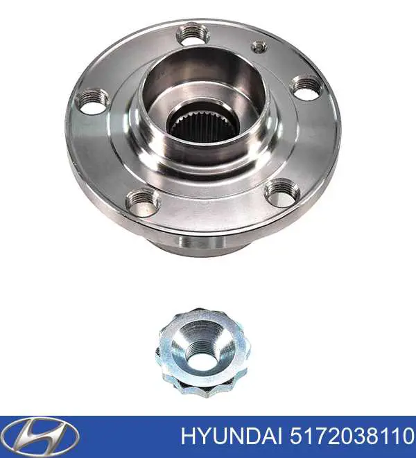 Rolamento de cubo dianteiro Hyundai/Kia 5172038110 preço, a partir de 37,08 USD