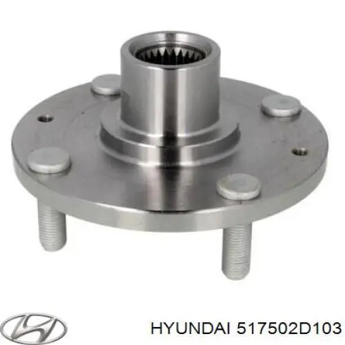 Cubo dianteiro Hyundai/Kia 517502D103 preço, a partir de 5,38 USD