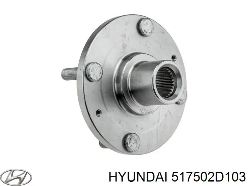 517502D103 Hyundai/Kia Cubo dianteiro