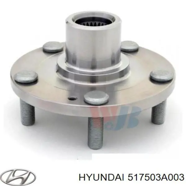Cubo dianteiro Hyundai/Kia 517503A003 preço, a partir de 31,75 USD
