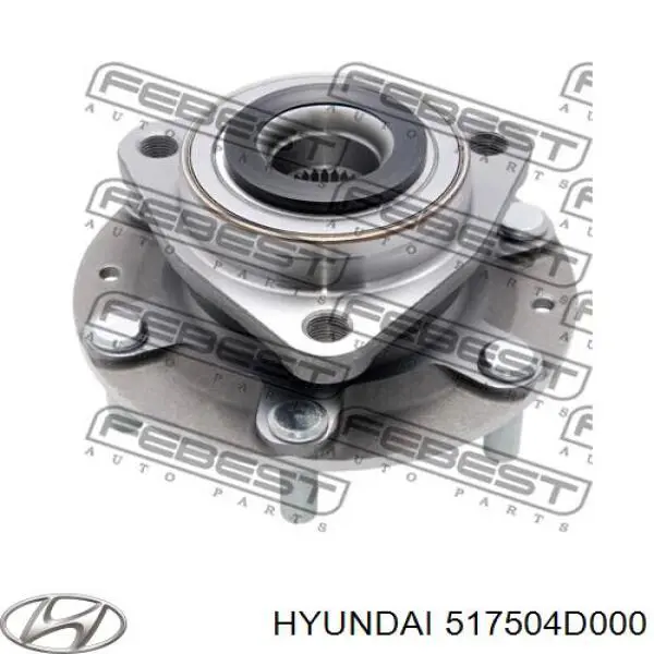 517504D000 Hyundai/Kia Cubo dianteiro