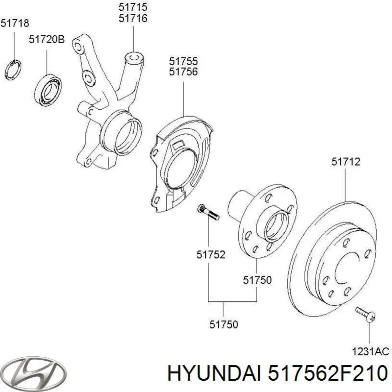 Proteção do freio de disco dianteiro direito Hyundai/Kia 517562F210 preço, a partir de 44,73 USD
