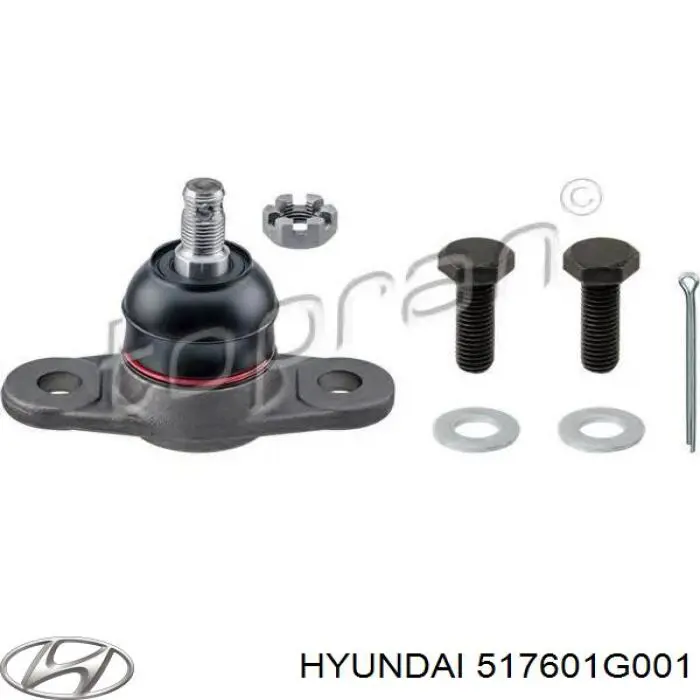 Compre 517601G001 Hyundai/Kia Suporte de esfera inferior