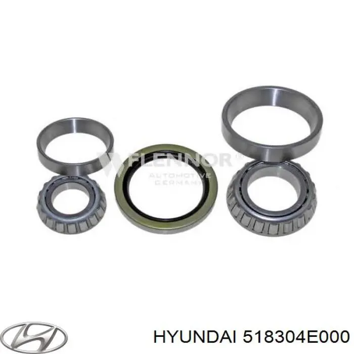 Compre 518304E000 Hyundai/Kia Vedação externa de cubo traseiro