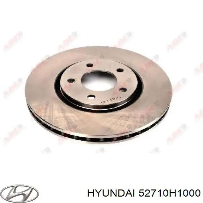 Disco do freio traseiro Hyundai/Kia 52710H1000 preço, a partir de 82,11 USD