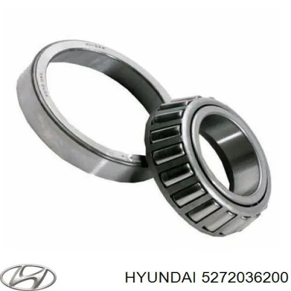  Rolamento interno de cubo traseiro Hyundai Sonata II sedan (1988 - 1993) II