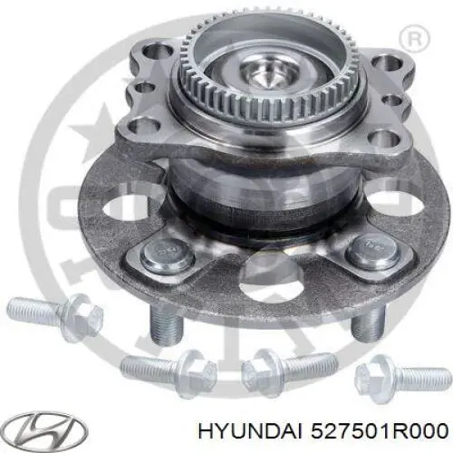 Cubo traseiro 527501R000 Hyundai/Kia
