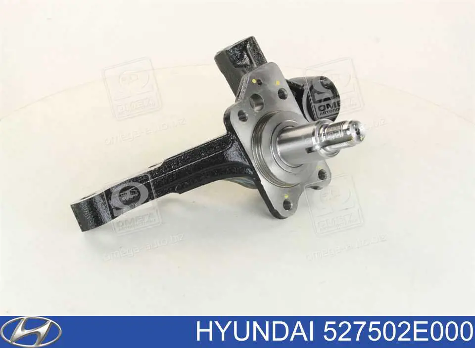 527502E000 Hyundai/Kia Pino moente (extremidade do eixo) traseiro esquerdo