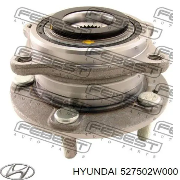 527502W000 Hyundai/Kia Cubo traseiro