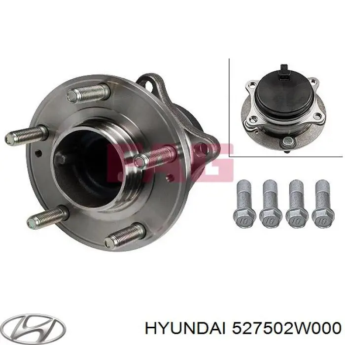 Cubo traseiro Hyundai/Kia 527502W000 preço, a partir de 389,00 USD