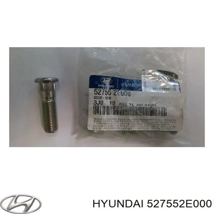 Prego de roda dianteiro Hyundai/Kia 527552E000 preço, a partir de 4,67 USD