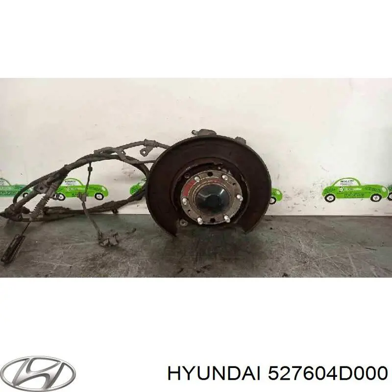 527604D000 Hyundai/Kia Pino moente (extremidade do eixo) traseiro direito