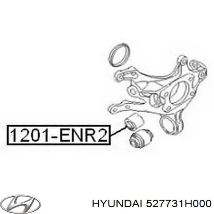 Bloco silencioso de amortecedor traseiro Hyundai/Kia 527731H000 preço, a partir de 8,35 USD