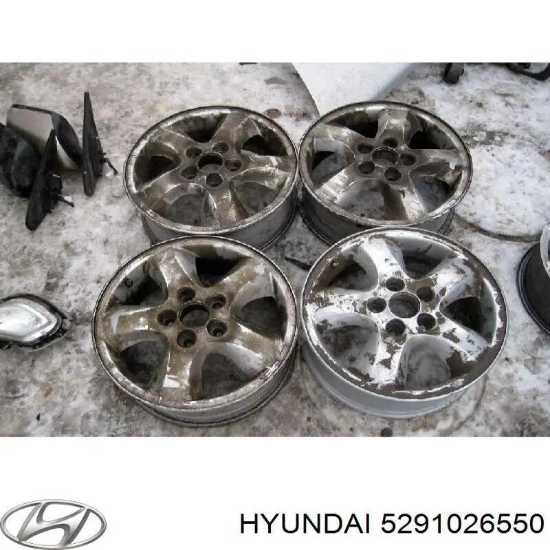 Discos de roda de aleação ligeira (de aleação ligeira, de titânio) Hyundai/Kia 5291026550 preço, a partir de 129,40 USD