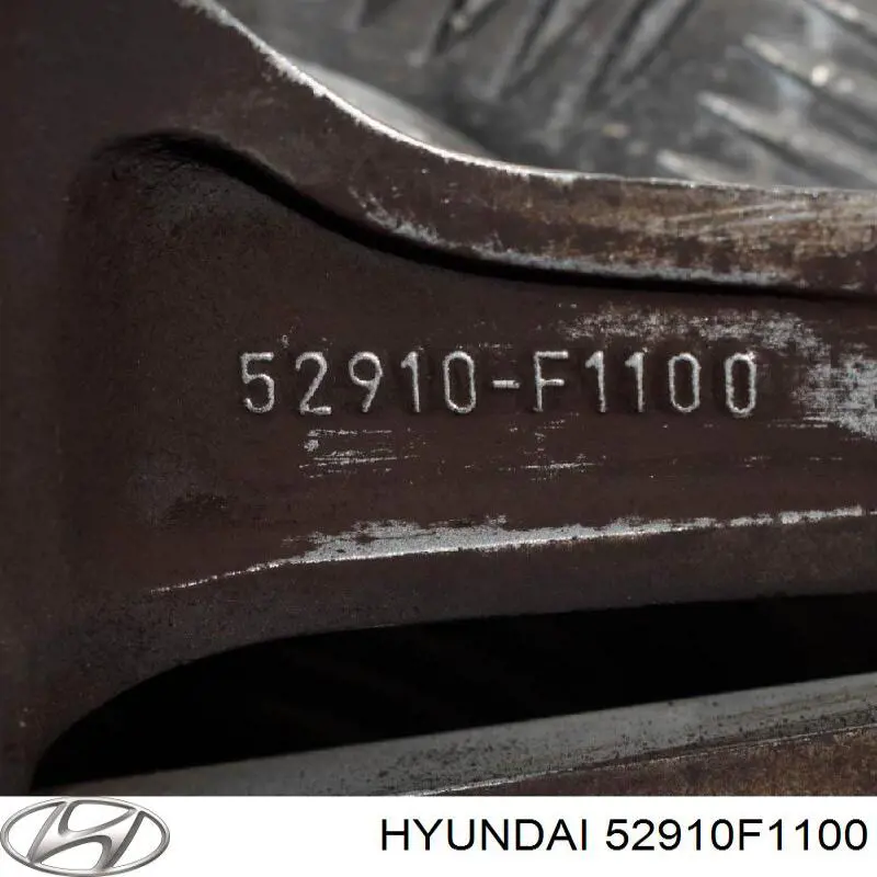 52910F1100 Hyundai/Kia Discos de roda de aleação ligeira (de aleação ligeira, de titânio)