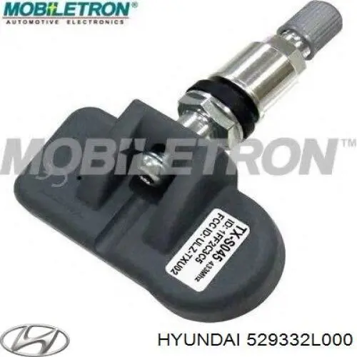 Sensor de pressão de ar nos pneus Hyundai/Kia 529332L000 preço, a partir de 49,53 USD