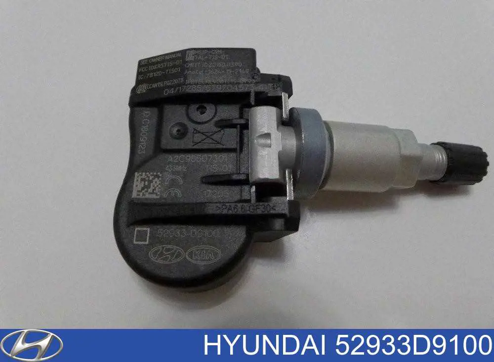 Sensor de pressão de ar nos pneus Hyundai/Kia 52933D9100 preço, a partir de 50,53 USD