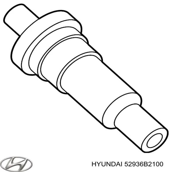 52936B2100 Hyundai/Kia Válvula para a roda