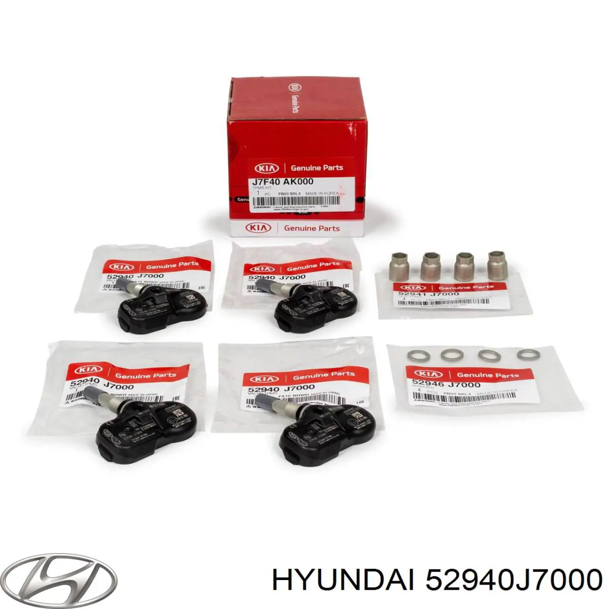 52940J7000 Hyundai/Kia Sensor de pressão de ar nos pneus