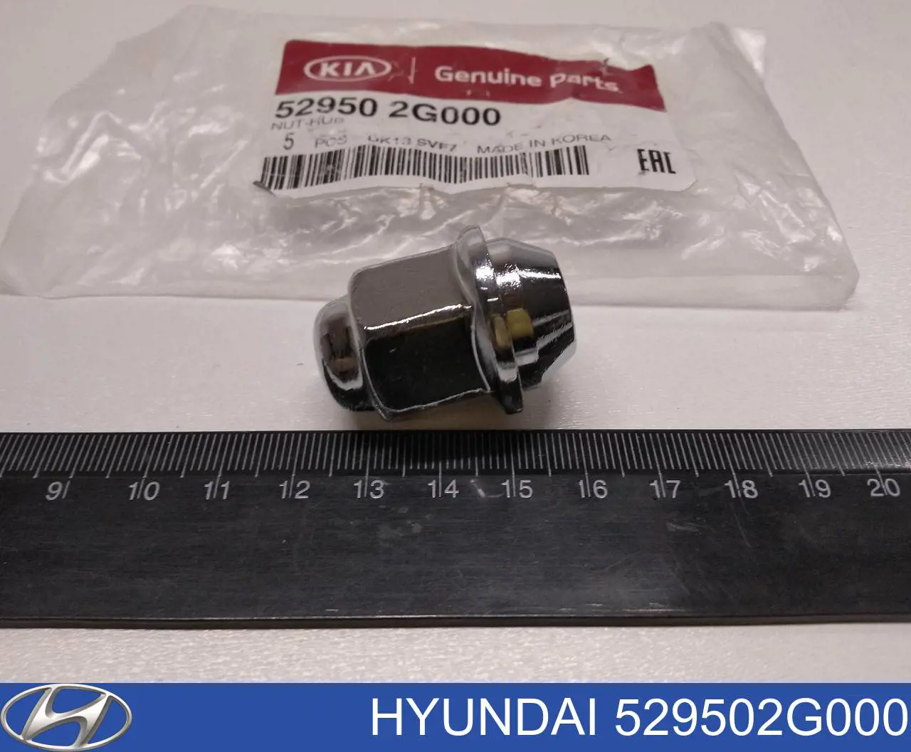 Porca de roda Hyundai/Kia 529502G000 preço, a partir de 11,95 USD